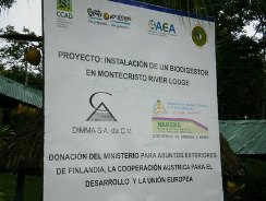 INSTALACION DE BIODIGECTORES EN 7 POSADAS RURALES PERTENECIENTES A LA RED CENTROAMERICANA DE POSADAS RURALES FINANCIADO POR LA AEA (ALIANZA ENERGIA Y AMBIENTE)